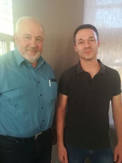 Wolfgang Hassfeld (li.) mit Oliver Kraut